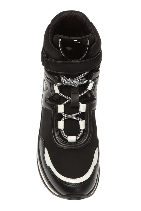 michael kors olympia sneakers black